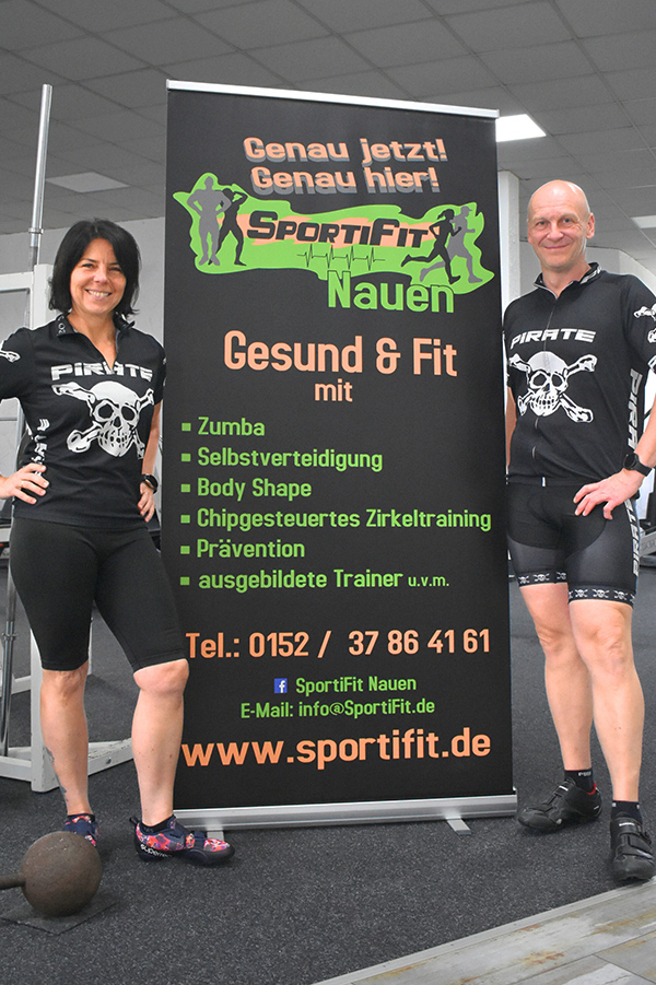 SportiFit Fitnessstudio in Nauen - Andrea Lonke und Folker Stein - Fitnesstrainer