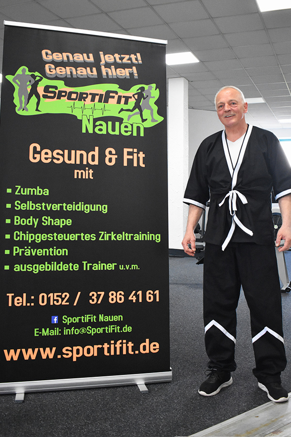 SportiFit Fitnessstudio in Nauen - Hans Jürgen Wirth - Fitnesstrainer