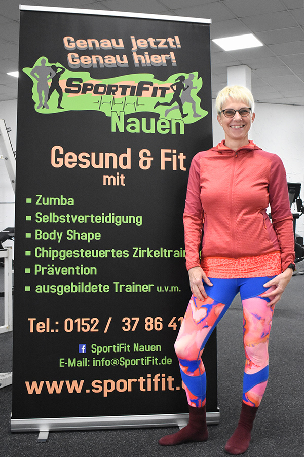 SportiFit Fitnessstudio in Nauen - Karsta Chaplar - Fitnesstrainerin