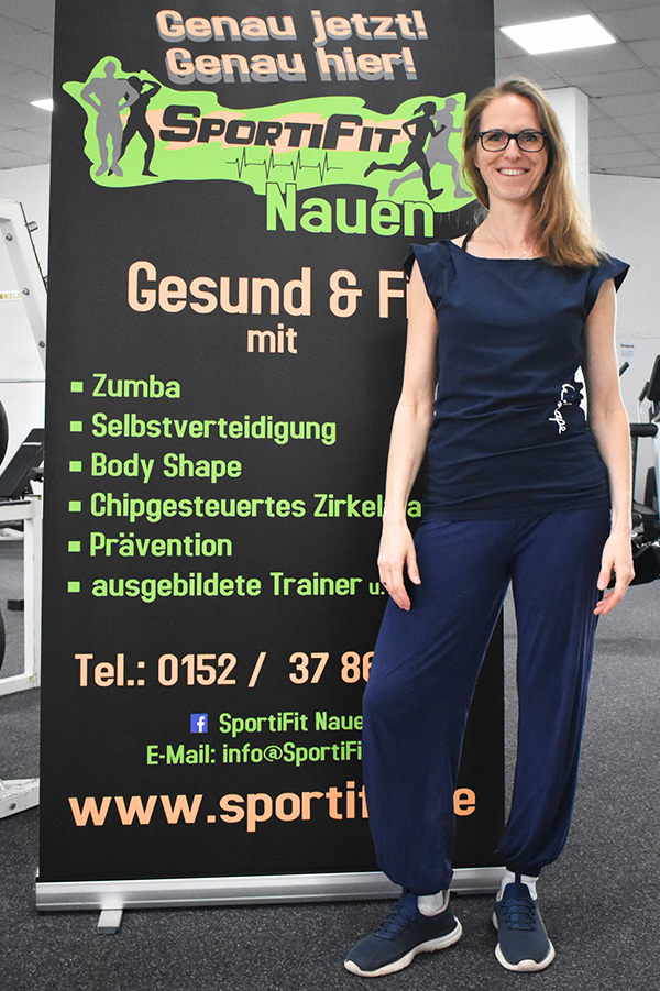 SportiFit Fitnessstudio in Nauen - Mandy Störmer - Fitnesstrainerin