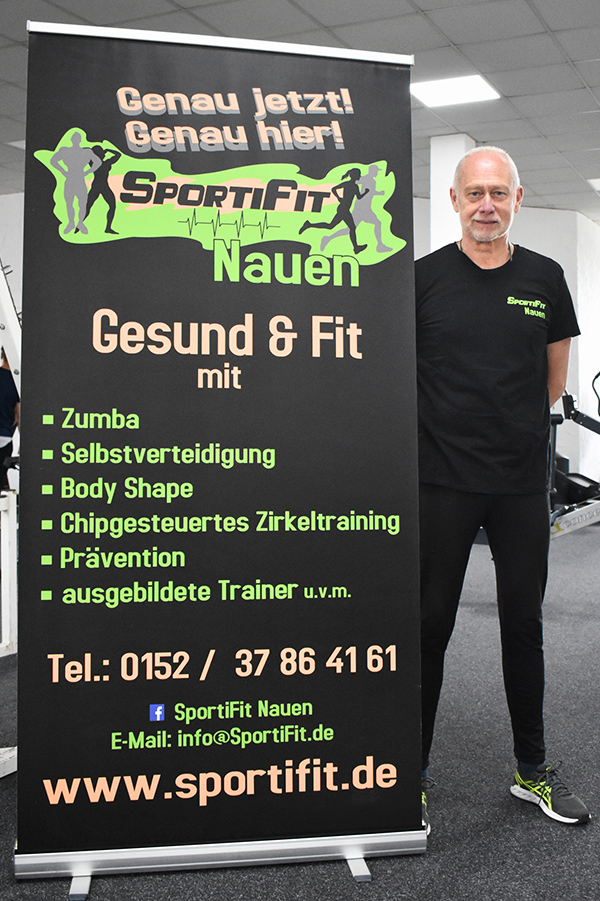 SportiFit Fitnessstudio in Nauen - Peter Ferstl - Fitnesstrainer