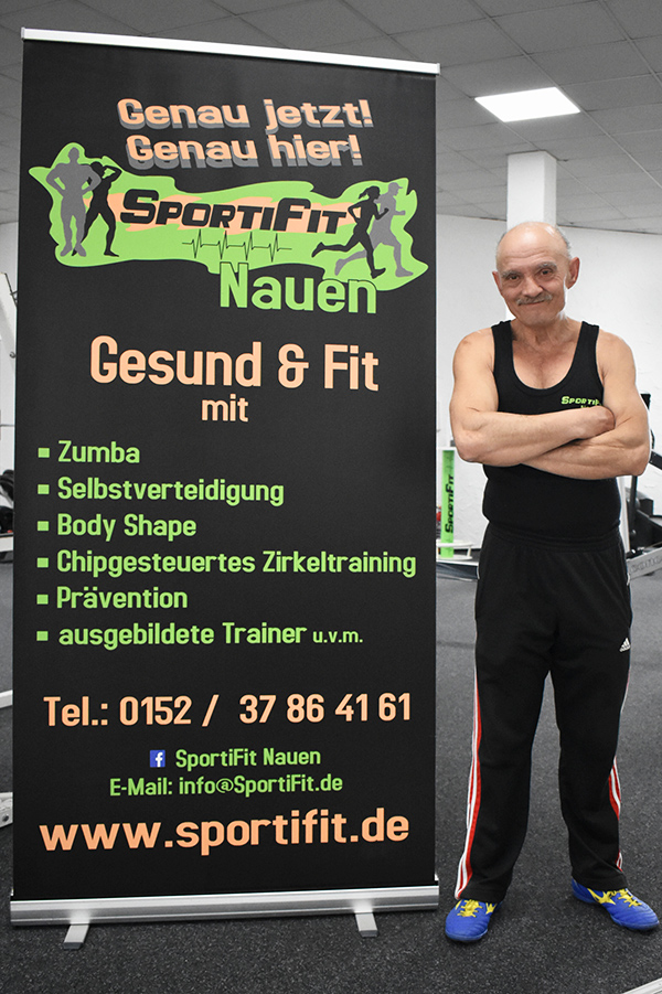 SportiFit Fitnessstudio in Nauen - Juri Schünert - Fitnesstrainer