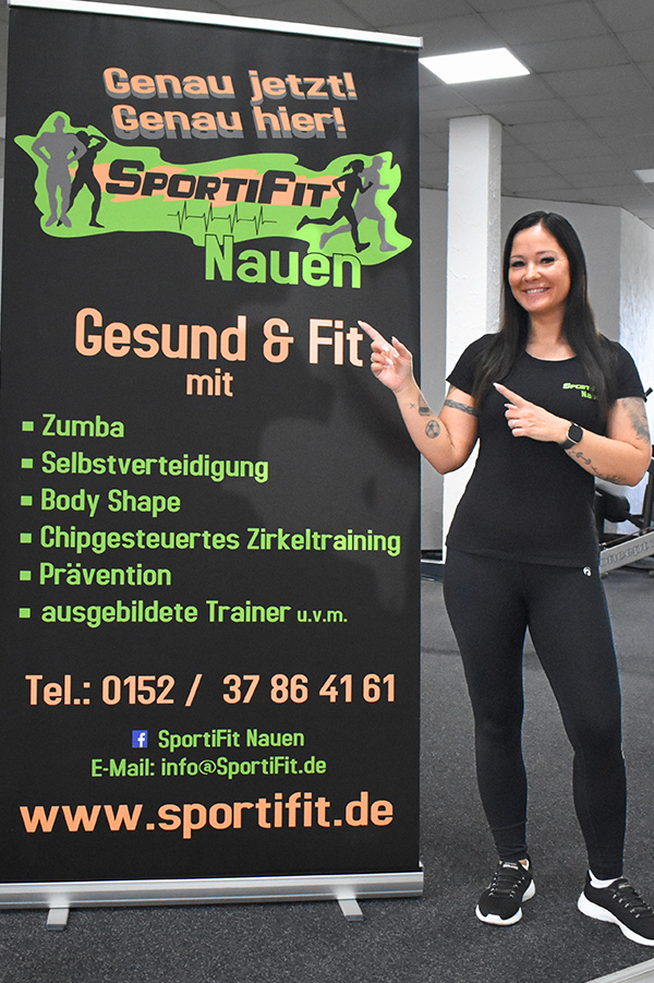 SportiFit Fitnessstudio in Nauen - Ramona Ruschitzka - Fitnesstrainerin